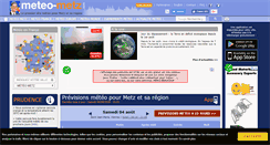 Desktop Screenshot of meteo-metz.com